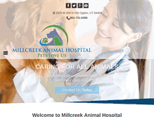 Tablet Screenshot of millcreekvets.com